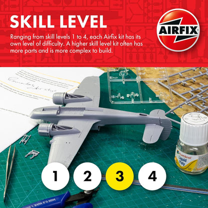 Airfix Standard Model Set - A06023 Boeing Chinook HC.1 Model Building Kit - Plastic Model Helicopter Kits for Adults & Children 8+, Set Includes Sprues and Decals - 1:72 Scale Model