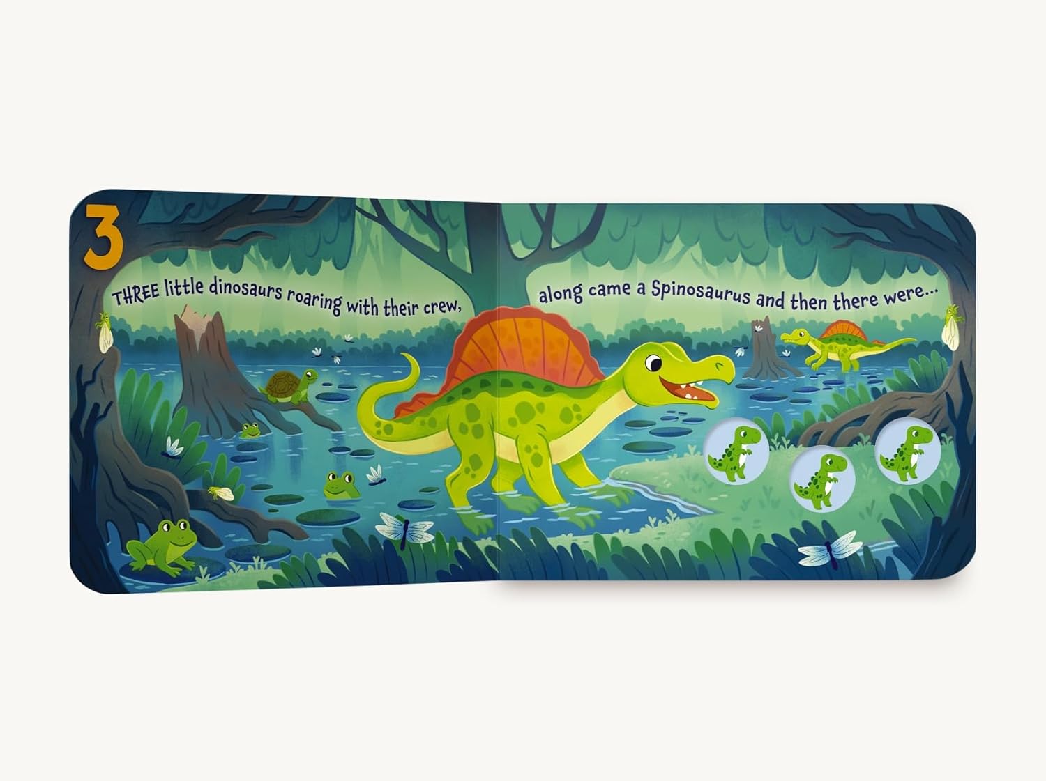 Ten Little Dinosaurs