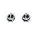 Nightmare Before Christmas Jack Skellington Round Circle Stud Earrings