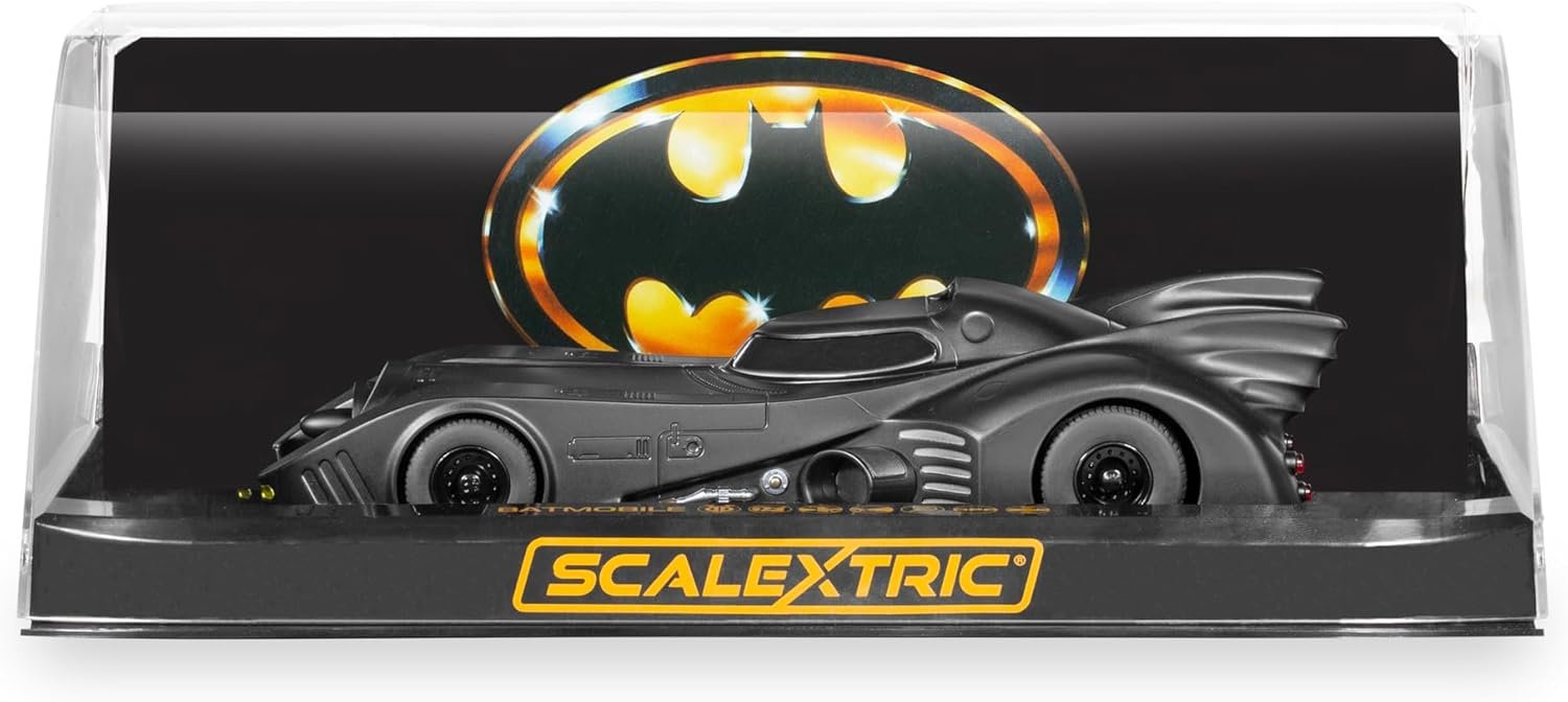 Scalextric, C4492, 1989 Batmobile, Slot, Cars-Street & Rally, Black