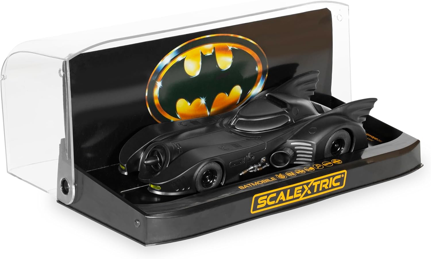 Scalextric, C4492, 1989 Batmobile, Slot, Cars-Street & Rally, Black