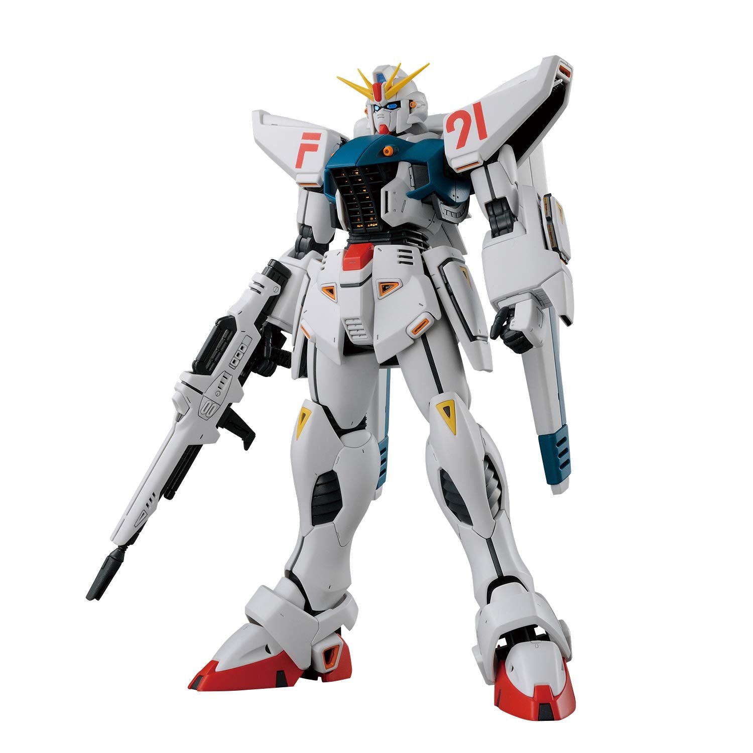 MG Mobile Suit Gundam F91 Gundam F91 Ver.2.0 Scala 1:100 Modello in plastica codificata a colori