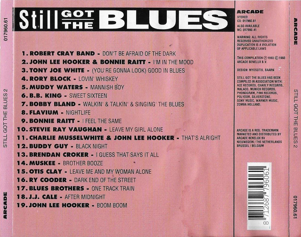 Robert Cray Band, John Lee Hooker, Tony Joe White, Rory Block..
