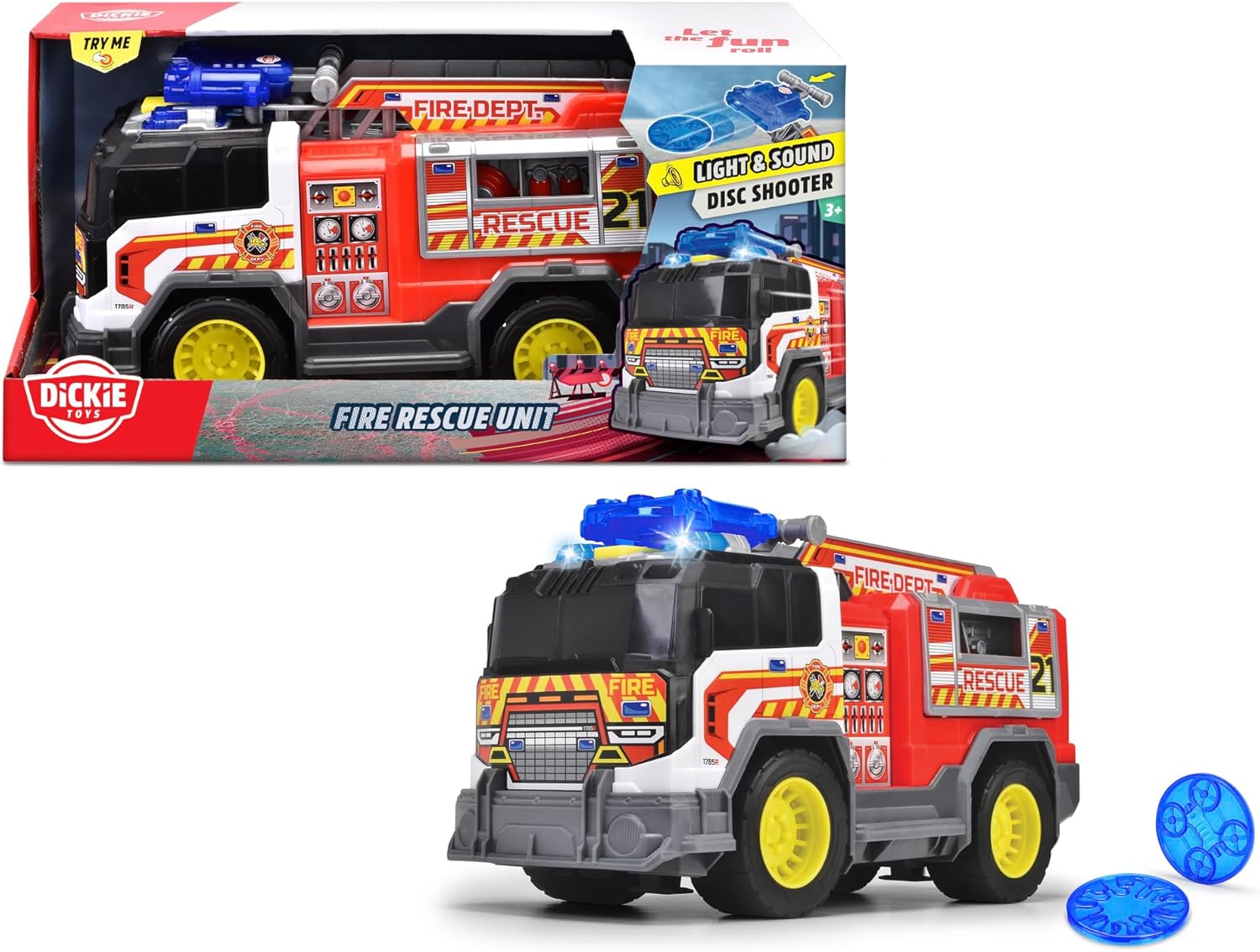 Dickie Toys Fire Rescue Unit