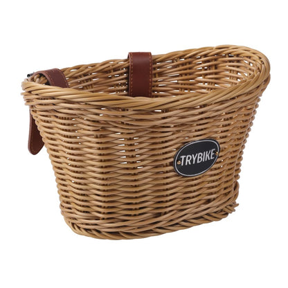 Trybike Steel rieten fietsmand