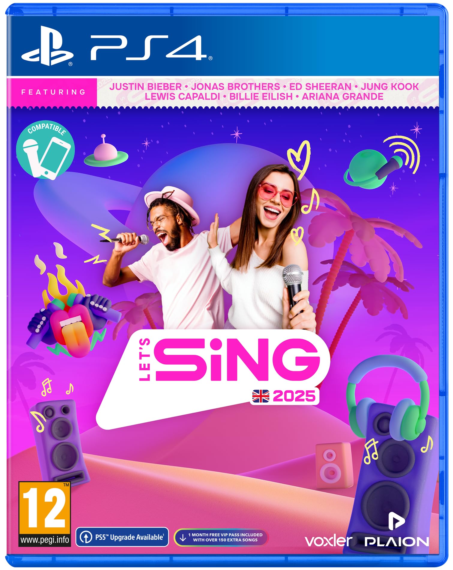 Playstation 4 - Let`S Sing 2025 - Uk Version (Standalone)