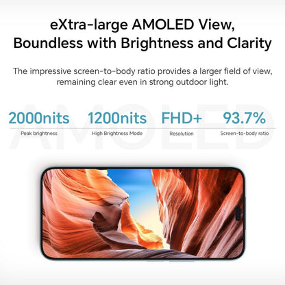 HONOR 200 Lite, Unlocked Mobile Phones, 5G Smartphone, 8GB+256GB, 6,7” Anti-Drop AMOLED Display, 108MP Triple Rear Camera, 50MP Front Camera, Dual SIM, 2 Year Manufacturer Warranty, Android 14, Cyan Honor 200 Lite Cyan