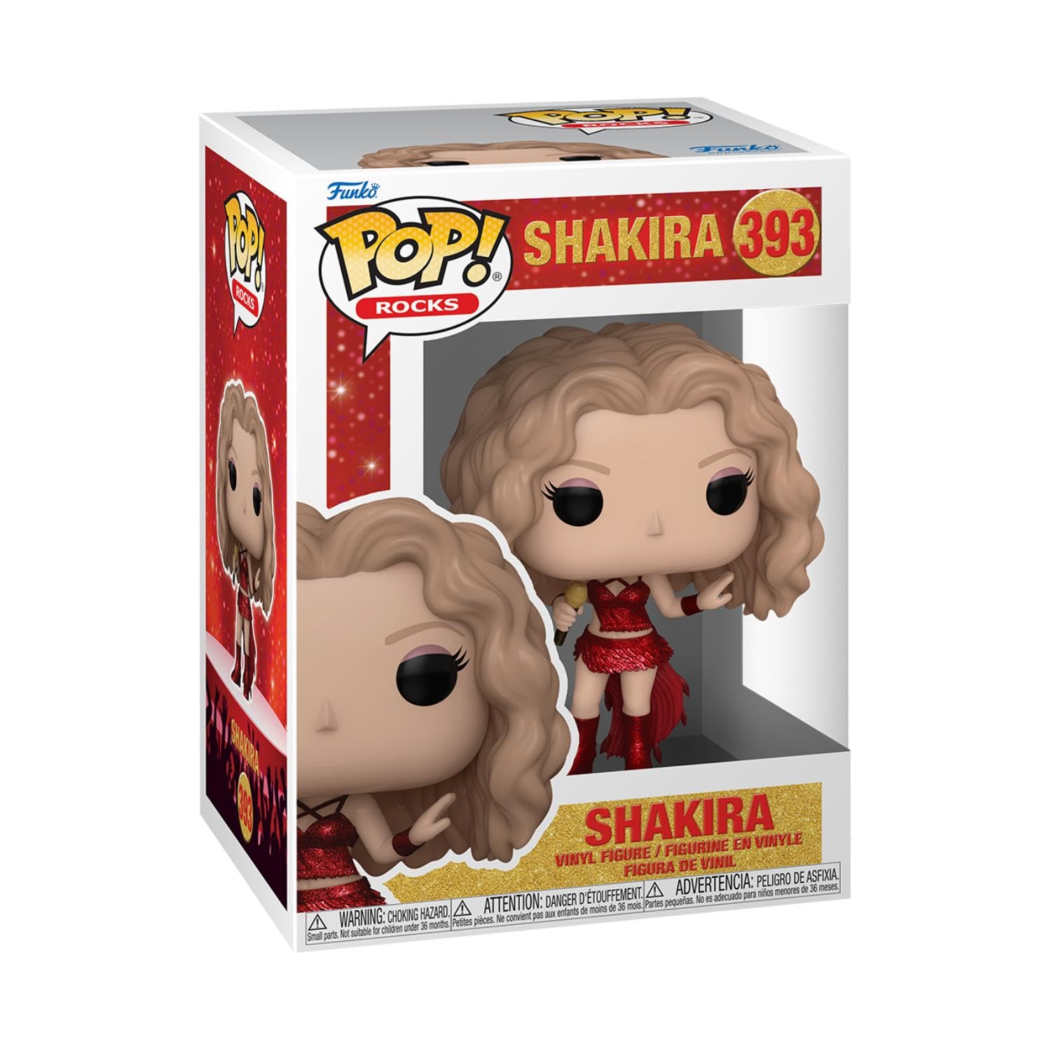 Funko Pop! Rocks: Shakira (Super Bowl Glitter