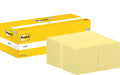 Post-it Sticky Notes Canary Yellow, Pack 12 Pads + 12 FREE, Total 2400 Sheets, 76 mm x 76 mm - Self-stick Notes For Note Taking, To Do Lists & Reminders