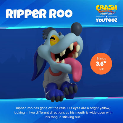 Youtooz Ripper Roo 3.6" inch Vinyl Figure, Collectible Ripper Roo Figure from Crash Bandicoot Crash Bandicoot Collection