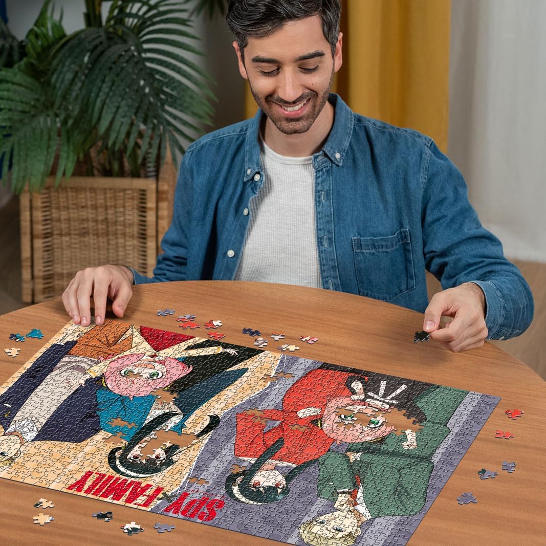 Ravensburger Puzzle 12001197 - Spy X Family - 1000 Teile Puzzle für Erwachsene und Kinder ab 14 Jahren, Spy X Family Geschenke
