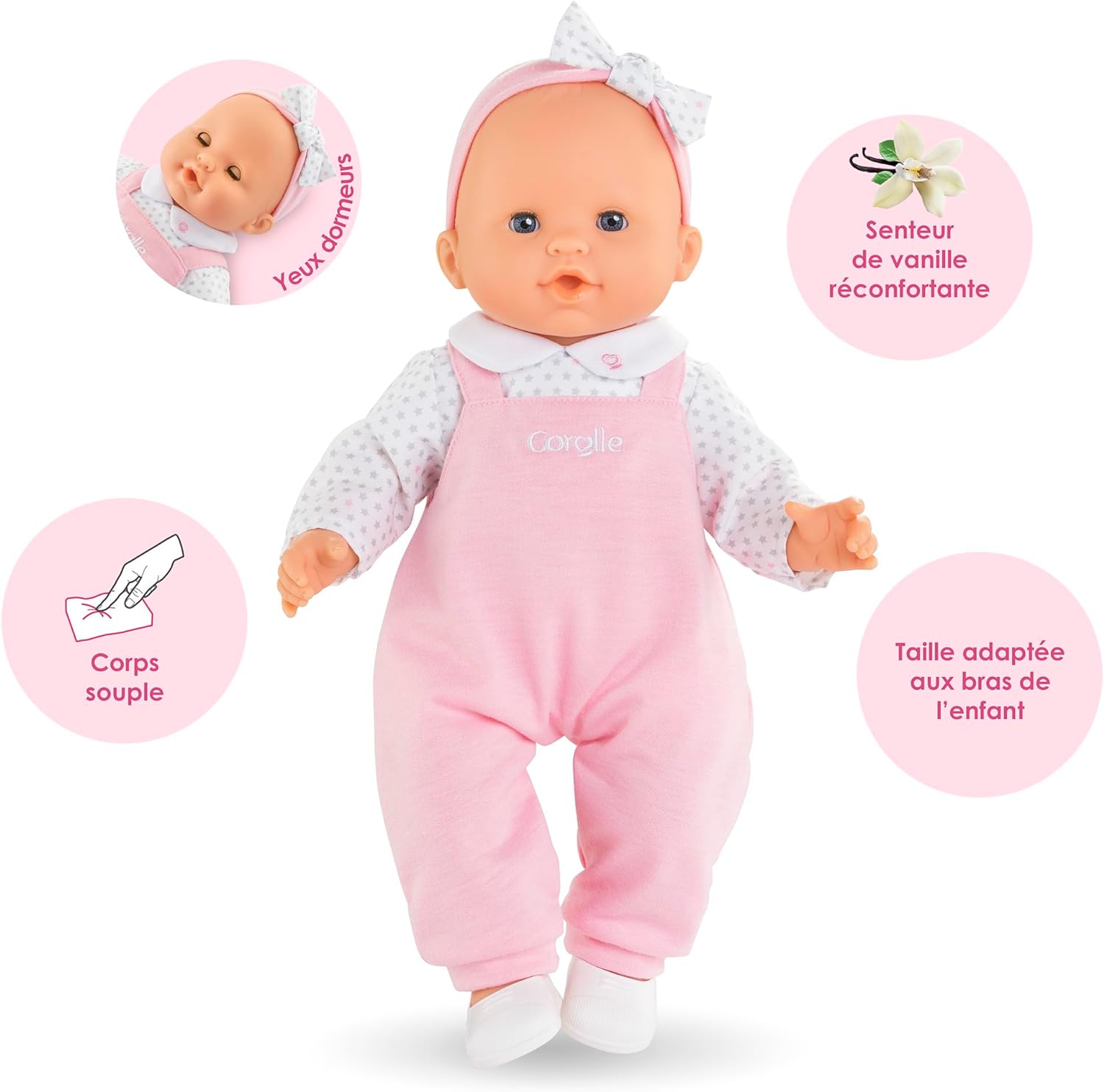 Grand poupon Lise - COROLLE - Mon Grand Poupon - 36cm - Des 2 ans