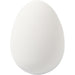 Quail Eggs, H: 4 cm, D: 2,5 cm, white, 18pcs