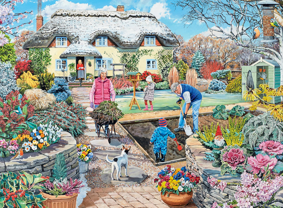 Ravensburger 12000678 - Grandad's Garden - 500 piece Jigsaw Puzzle - puzzle for adults and kids age 12 years up