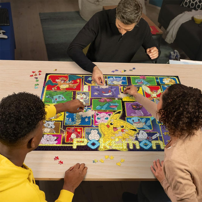 Ravensburger 12001130 - Pokemon - 2000 pieces jigsaw puzzle – Puzzle for adults and kids age 14 years up, Pokémon Puzzle, gifts for Pokémon fans