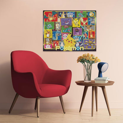 Ravensburger 12001130 - Pokemon - 2000 pieces jigsaw puzzle – Puzzle for adults and kids age 14 years up, Pokémon Puzzle, gifts for Pokémon fans