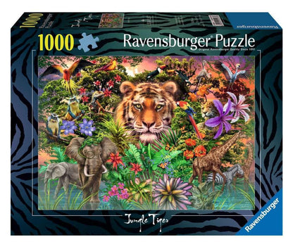Ravensburger Puzzel 12001273 Jungle Tiger 1.000 stukjes