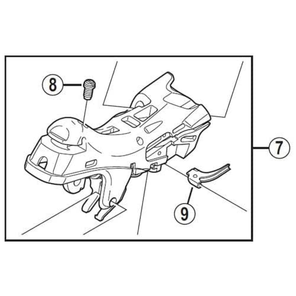 Shimano ST-6800 left hand bracket