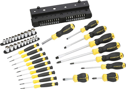 Stanley STHT0-62143 57 Piece Screwdriver, Bit and Socket Set, STHT0-62143