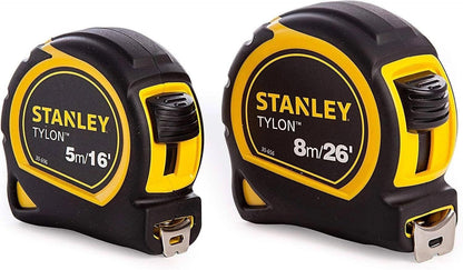 Stanley STA998985 - Cintas de Bolsillo, 5 m y 8 m