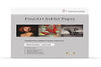 Hahnemühle 10640304 Digital Fine Art Sample Pack, textured, structure mat, 210 x 297 mm