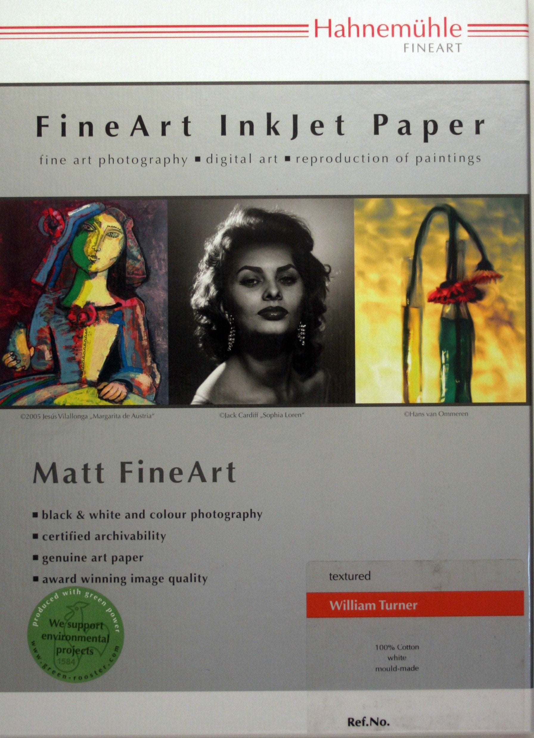 Hahnemühle William Turner Digital Fine Art Paper 310 g/m² 420 x 594 mm White