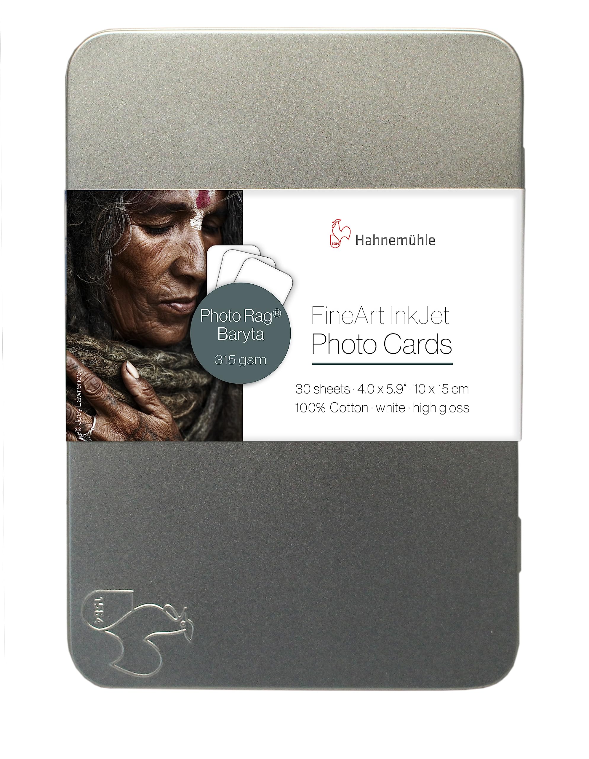 Hahnemühle Digital Fine Art Photo Rag Baryta 10640773 Photo Cards 10 x 15, 100 x 150 mm
