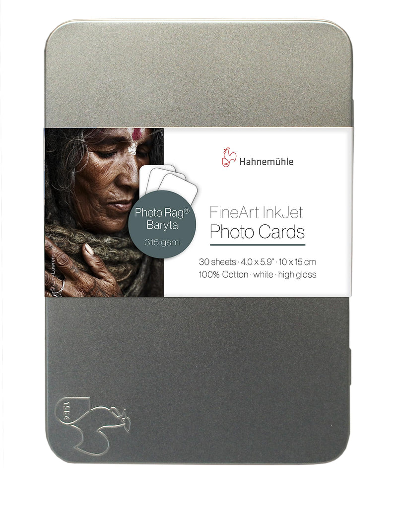 Hahnemühle Digital Fine Art Photo Rag Baryta 10640773 Photo Cards 10 x 15, 100 x 150 mm