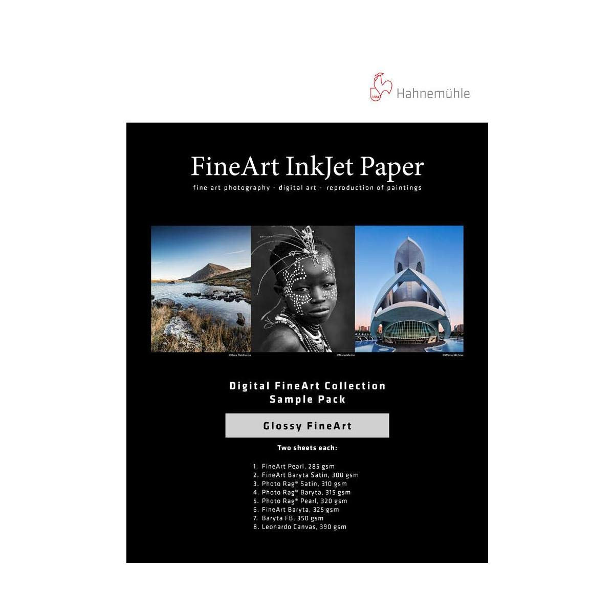 Hahnemuhle FineArt Test Pack A3+ Glossy