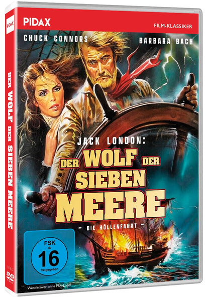 Jack London: Der Wolf der sieben Meere (Die Höllenfahrt) / Lang gesuchte Jack-London-Verfilmung mit Chuck Connors und Bond-Girl Barbara Bach (Pidax Film-Klassiker