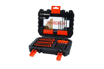 BLACK & DECKER - 50 PIECE DRILL & SCREWDRIVING SET