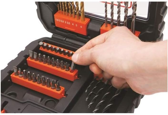 BLACK & DECKER - 50 PIECE DRILL & SCREWDRIVING SET