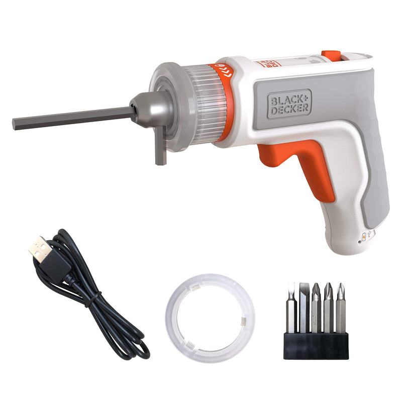 BLACK & DECKER - 3.6V FURNITUREASSTOOL+MICROUSB+7ACC