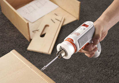 BLACK & DECKER - 3.6V FURNITUREASSTOOL+MICROUSB+7ACC