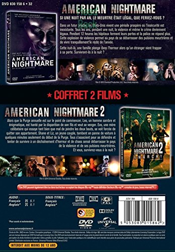 American Nightmare - Coffret : American Nightmare + American Nightmare 2 : Anarchy