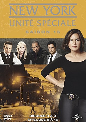 Coffret new-york unité spéciale, saison 15