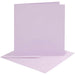 4 Lilac 6x6 Cards & Envelopes for Card Making Crafts | Card Making Blanks