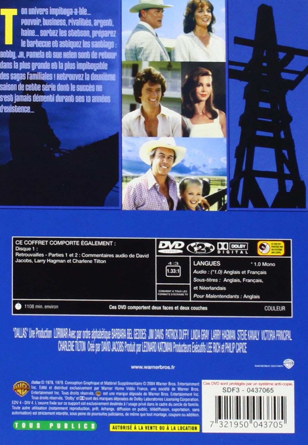 Dallas - Saison 2 - Coffret 4 DVD