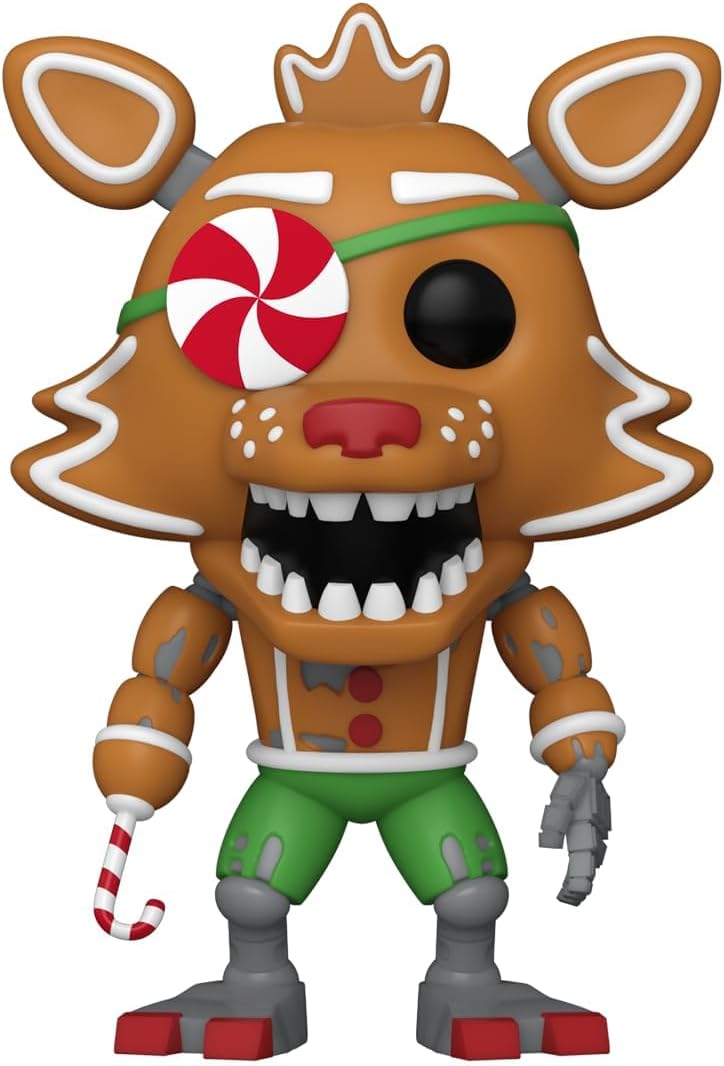 Funko Pop! Games: Five Nights At Freddy's (FNAF) - Gingerbread Foxy - Collectable Vinyl Figure - Gift Idea - Official Merchandise - Toys for Kids & Adults