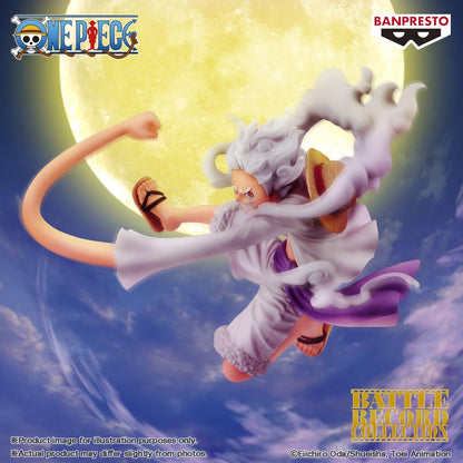 Banpresto Monkey D. Luffy Gear5 One Piece Actionfigur Battle Record Collection 13 cm BP88811P, Mehrfarbig