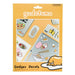 Gudetama Official Licensed Puffy Gadget Decals Includes 37 3D Anime Cartoon Lazy Egg Character, Gift and Accessory Decor | Paladone