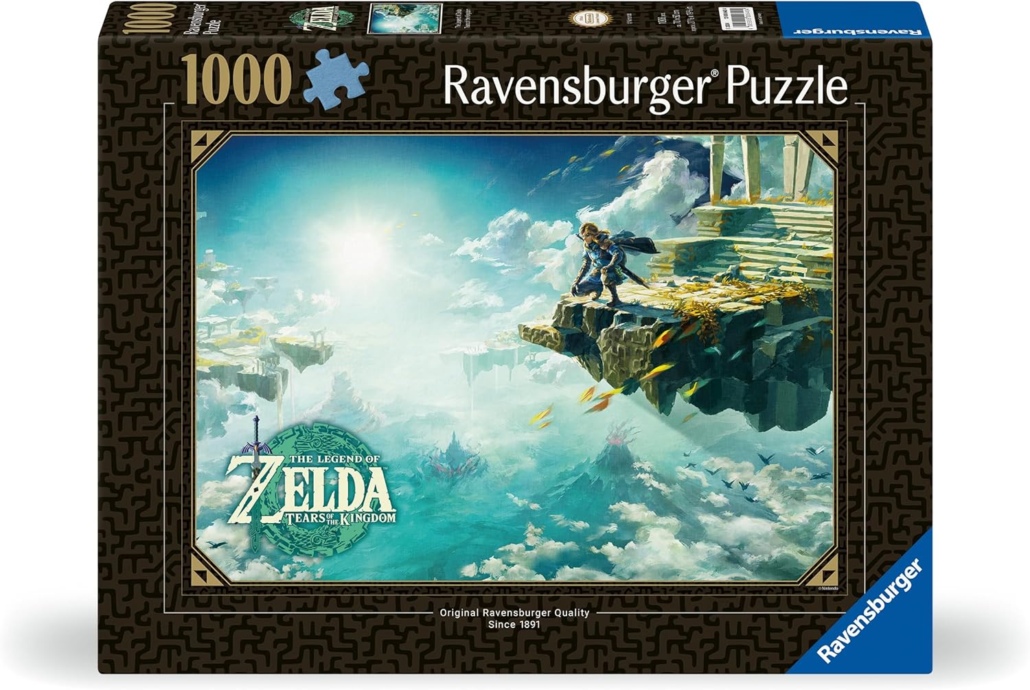 Ravensburger Puzzle 12000640 - Zelda - 1000 Teile Puzzle für Erwachsene und Kinder ab 14 Jahren