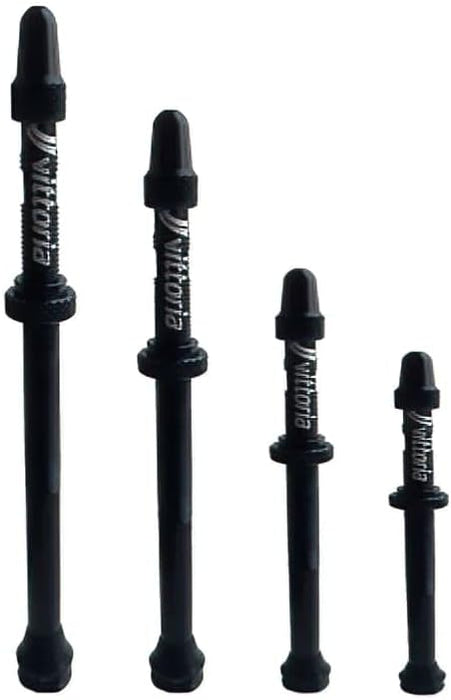 Vittoria Vittoria Multiway tubeless valve alloy black 100mm (2 pcs)