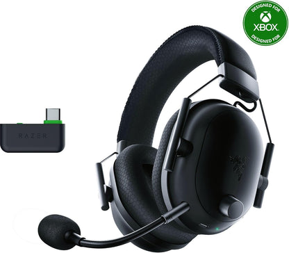 Razer BlackShark V2 Pro (Xbox) - Wireless Console E-Sports Headset for Xbox S|X & One (Triforce 50mm Drivers, HyperSpeed Wireless 2,4 GHz, detachable HyperClear Microphone