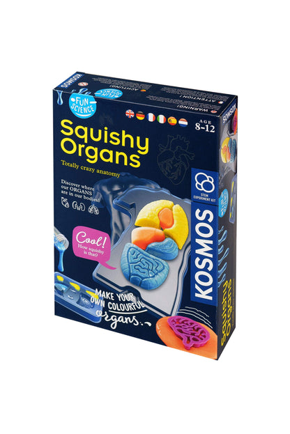 Kosmos 616816 Fun Science - Squishy Organs, Glibber-Organe, Anatomie spielerisch erleben Experimentier Set für Kinder mit mehrsprachiger Anleitung (DE, EN, FR, IT, ES, NL