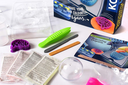 Kosmos 616816 Fun Science - Squishy Organs, Glibber-Organe, Anatomie spielerisch erleben Experimentier Set für Kinder mit mehrsprachiger Anleitung (DE, EN, FR, IT, ES, NL