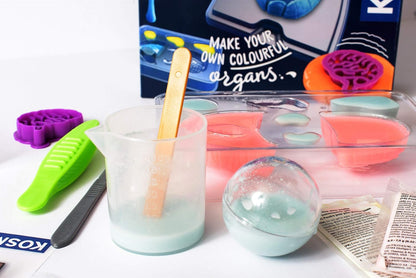 Kosmos 616816 Fun Science - Squishy Organs, Glibber-Organe, Anatomie spielerisch erleben Experimentier Set für Kinder mit mehrsprachiger Anleitung (DE, EN, FR, IT, ES, NL