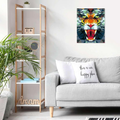 Ravensburger CreArt 23514 Painting by Numbers Polygon Tiger from 12 Years