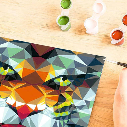 Ravensburger CreArt 23514 Painting by Numbers Polygon Tiger from 12 Years