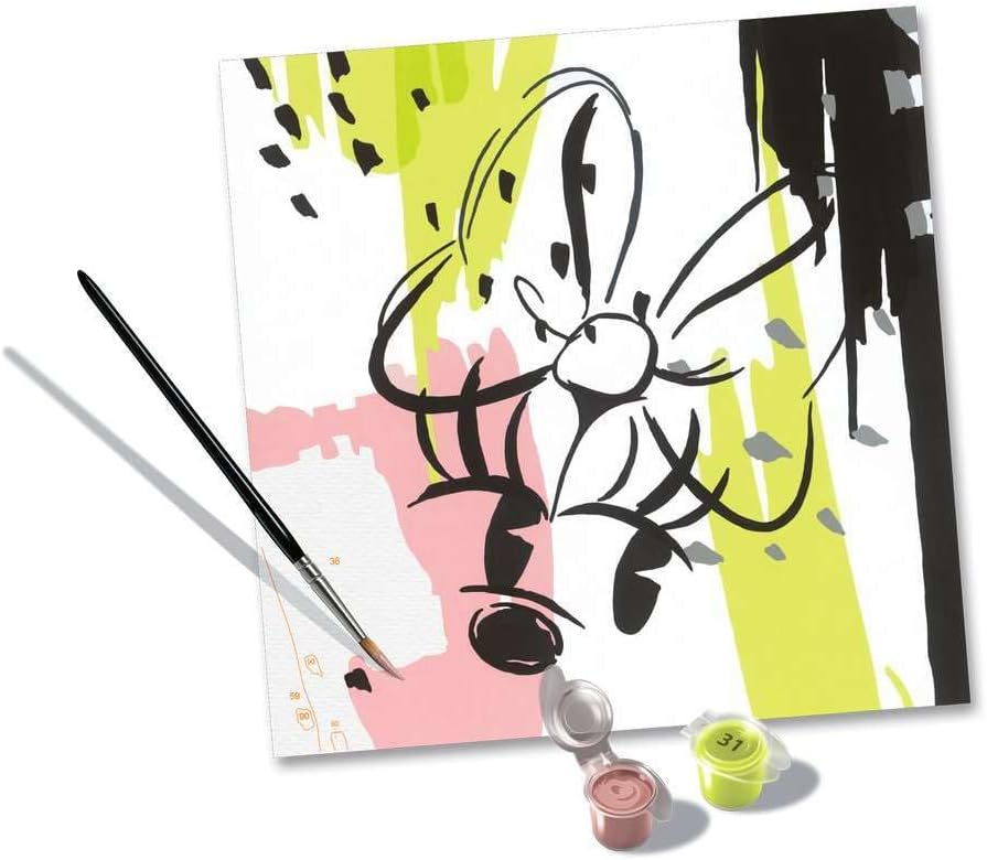 Ravensburger CreArt 23576 Paint by Numbers Modern Minnie from 12 Years Anniversary Edition